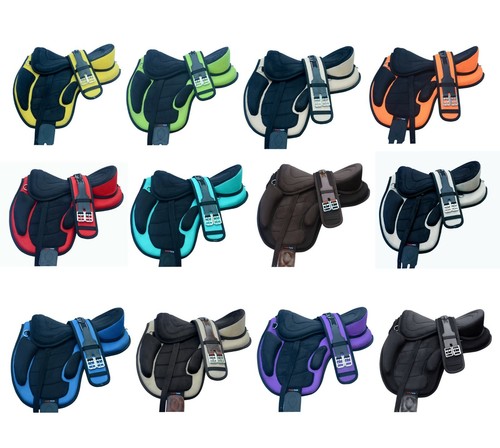 Synthetic treeless horse - synthetic,