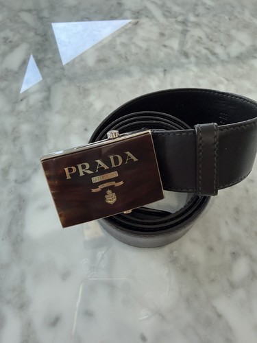 Prada men belt - prada, logo