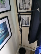 Floor Lamp Black Adjustable