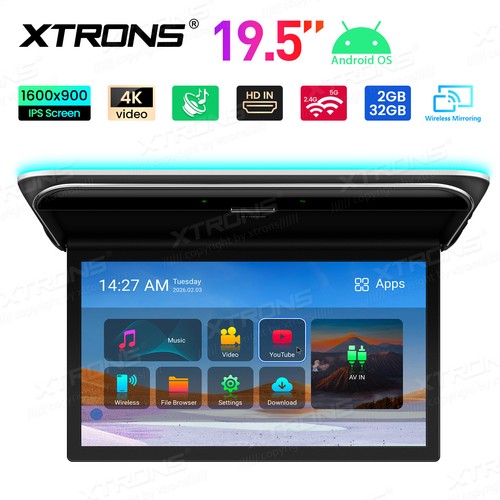 Android car tv - 19.5", flip