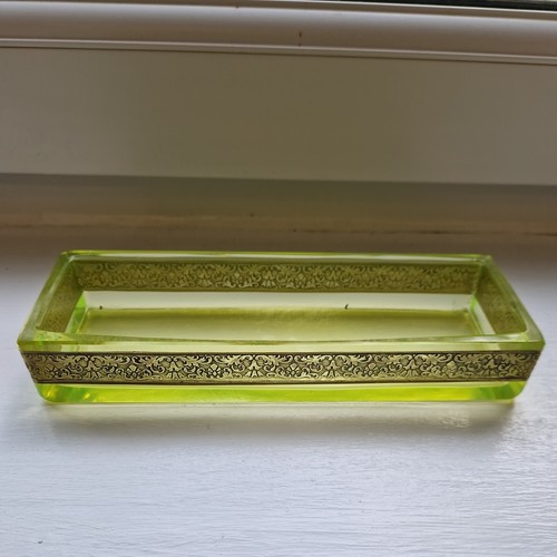 Antique moser karlsbad green - karlsbad,