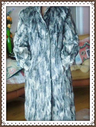 Winter women coat astrakhan - winter,