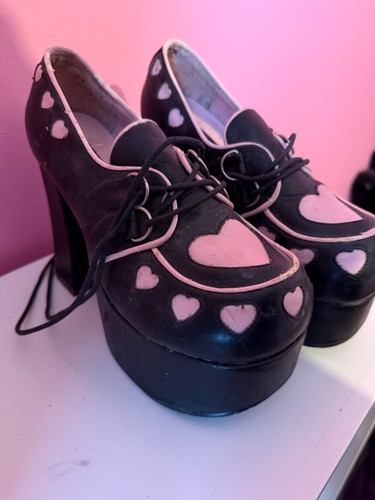 Demonia charade black pink - charade,