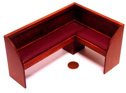 Dolls house wooden - dolls, corner