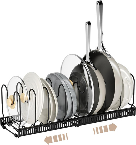 Adjustable kitchen rack pan - kitchen,
