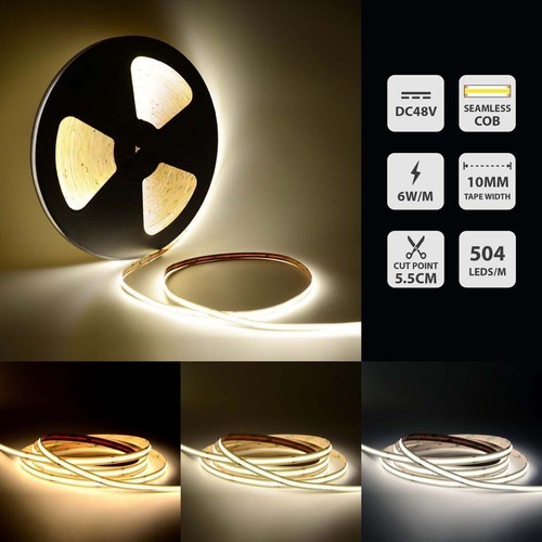 Led cob strip light 48v - led,