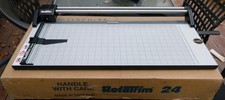 Rotatrim 24 Professional Paper Photo Cutter Trimmer In Orig Box