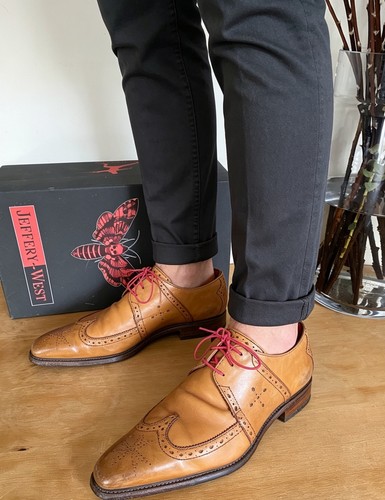 Jeffery west tan - west, brogues