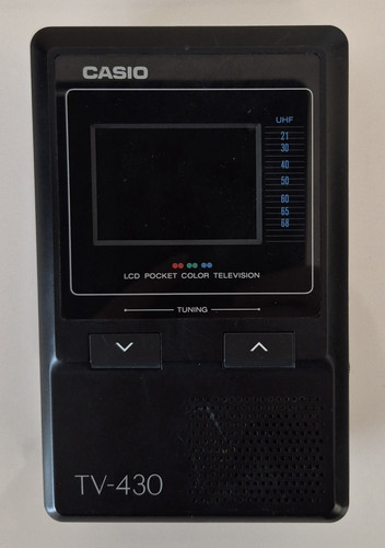 Casio 430 lcd pocket color - tv-430,