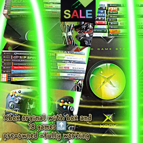 Job lot xbox all boxed - job,