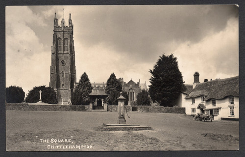 Postcard chittlehampton - postcard,