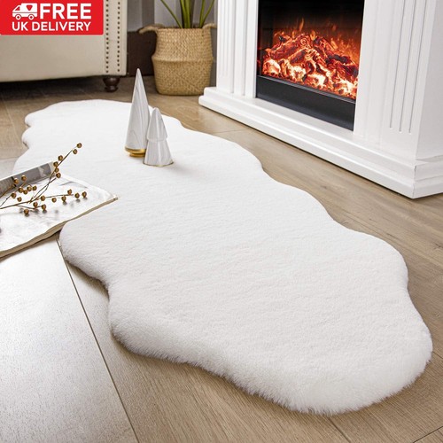 Fluffy shaggy rug - rug, rabbit