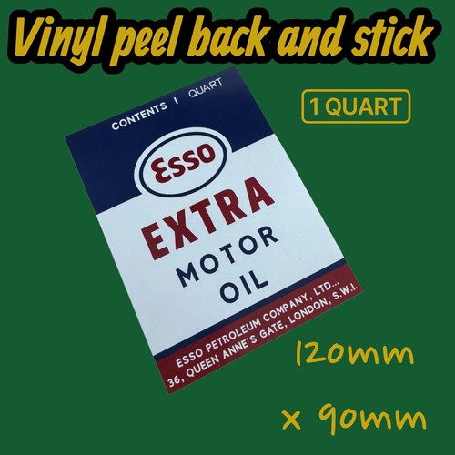 Esso extra motor oil - motor,