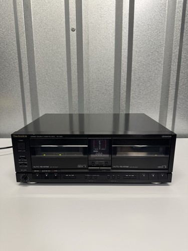 Technics twin cassette deck - cassette,