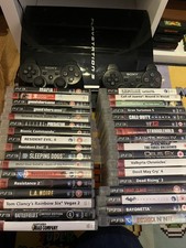 Playstation 3 60GB Console Backwards Compatible PS3 Pal bundle 34 games
