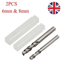2X 6mm & 8mm HSS CO Cobalt