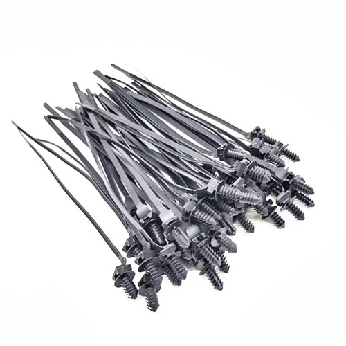 Vehicle push clips wire - vehicle,