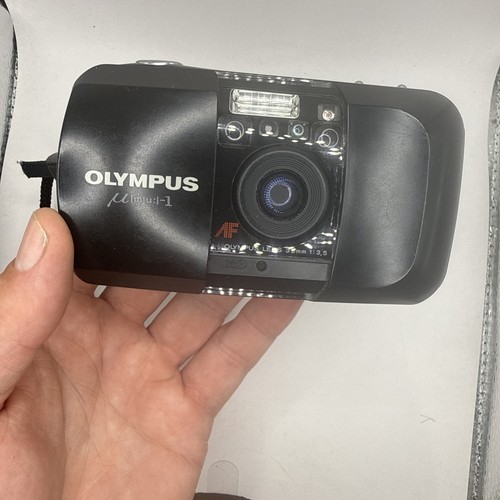 Olympus mju film camera - film,