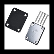 70s  Fender Vintage F Guitar Neck Plates Gold for Stratocaster and Telecaster