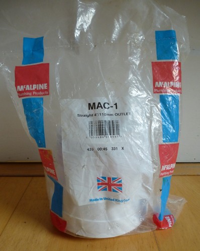 Mcalpine white plastic mac - white,