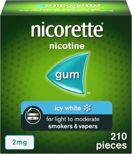 Nicorette icy white 2mg - white,