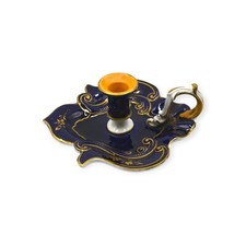 Antique Cobalt Blue and Gilt