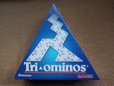 Pressman Tri-ominos Game 2-6 Players Ages 8- Adult New In Seal