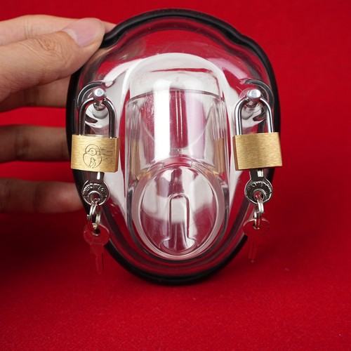 Male clear bowl restraint - male,