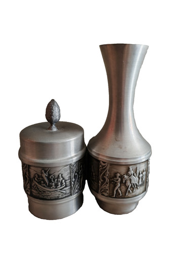 Vintage norsk tinn pewter - vintage,