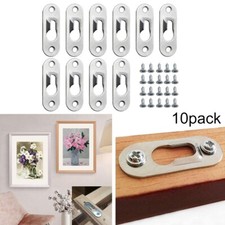 Heavy Duty Keyhole Hanging Plate for Sturdy Wall Mounting (63 characters)