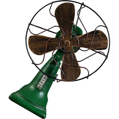 Desk fan ornament vintage - fan,
