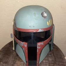 Star Wars Boba Fett ROTJ Clone Wars Hasbro Electronic 2009 Mandalorian Helmet
