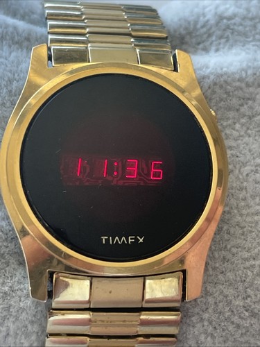 Rare 1970s timex - rare, led