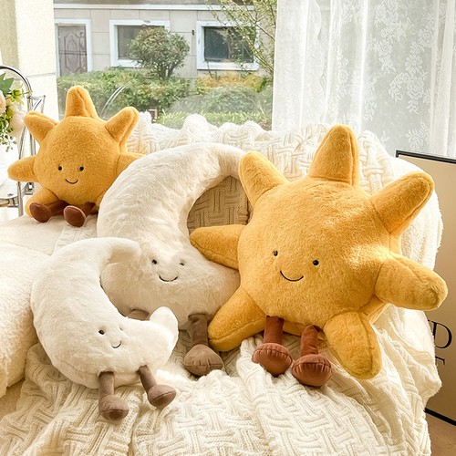 Sun moon sofa cushions - moon,