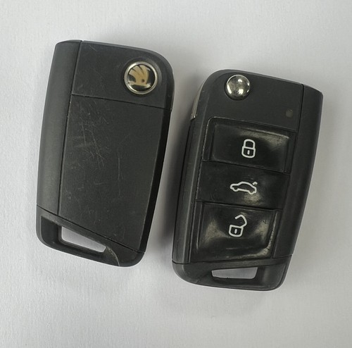 Genuine skoda button remote - skoda, 3