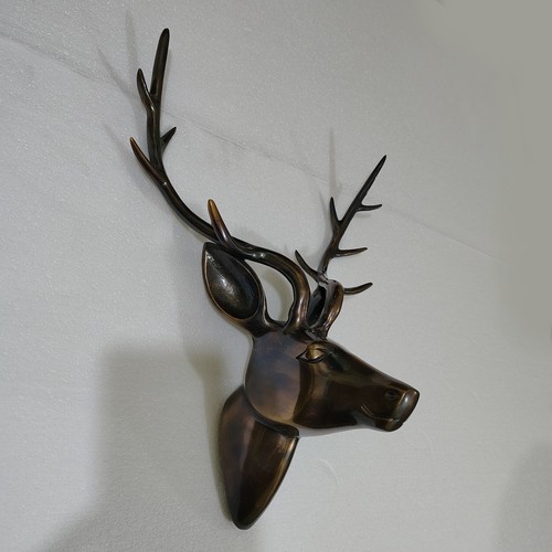 Metal wall mount - deer, head