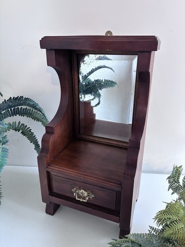 Vintage wooden dressing - wooden, table