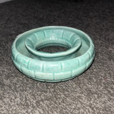 vintage sylvac green posy vase