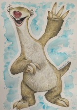 Ice Age Sid the Sloth Fan-Art