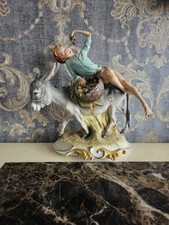 Capodimonte 'Boy On Donkey