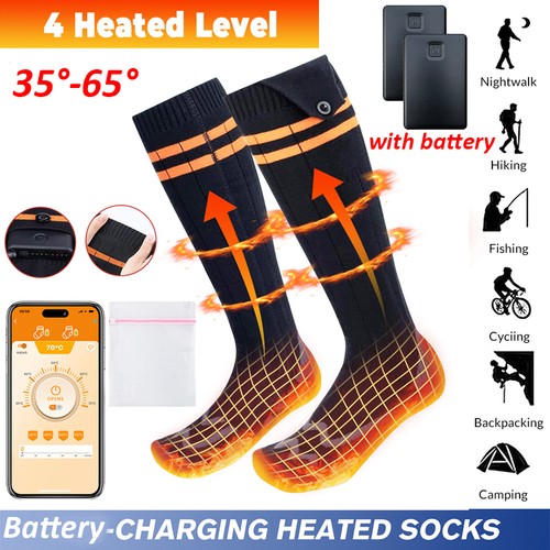Electric heated socks - electric,