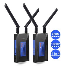 Wireless HDMI Extender Video Transceiver for Camera Live Streaming PC To TV 200m