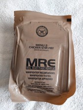 US MRE MENU 2 CHICKEN STIR FRY