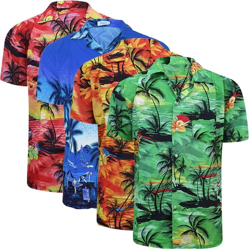 Pack mens hawaiian short - pack,
