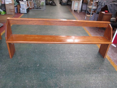 Vintage original church pew - vintage,
