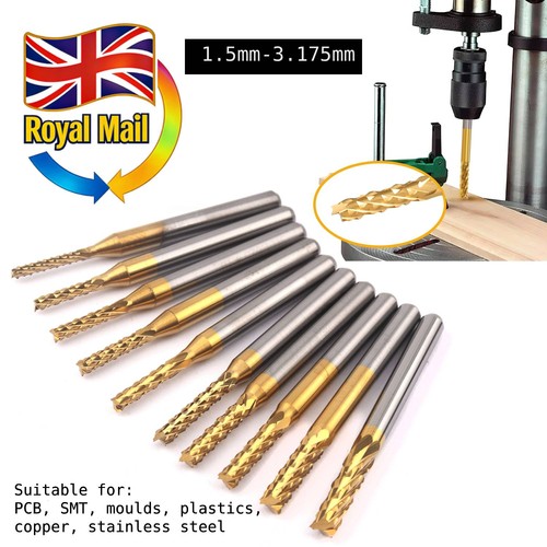 10pcs titanium coat - titanium, carbide