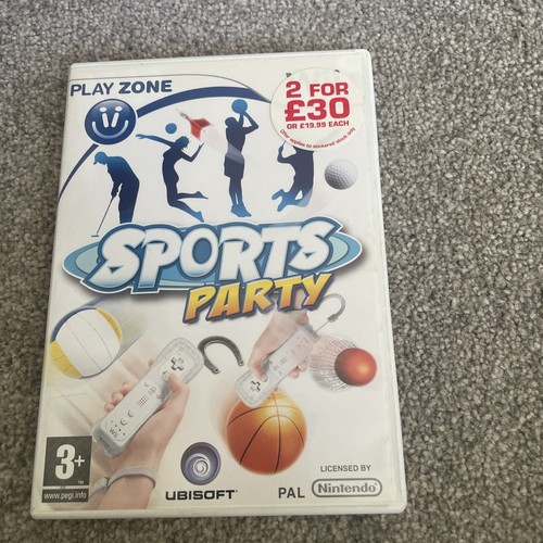 Sports party nintendo wii - sports,