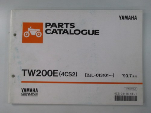 Tw200e parts list 1st - tw200e, edition
