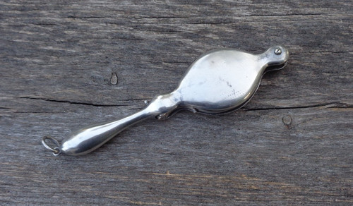 Antique lorgnette silver - silver, cased
