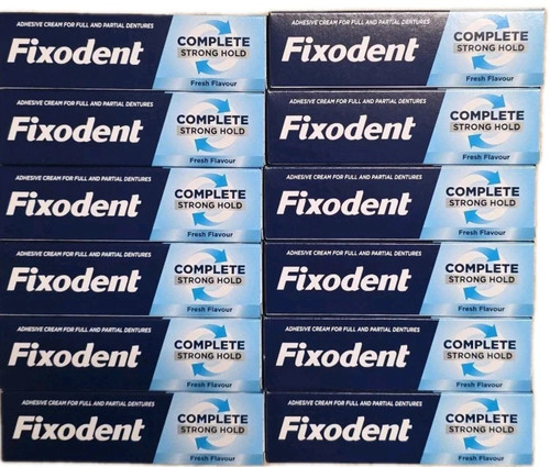 Fixodent complete denture - fixodent,